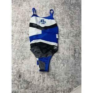 Speedo Endurance One Piece professional Swimsuit sz 30 Cross-Back Design